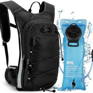 NOOLA Hydration Backpack, Insulated Hiking Water Backpack with 3L TPU Water Bladder for Men Women, Running Hydration Pack Hydro Daypack for Hiking, Trail, Running, Marathons Race, Cycling